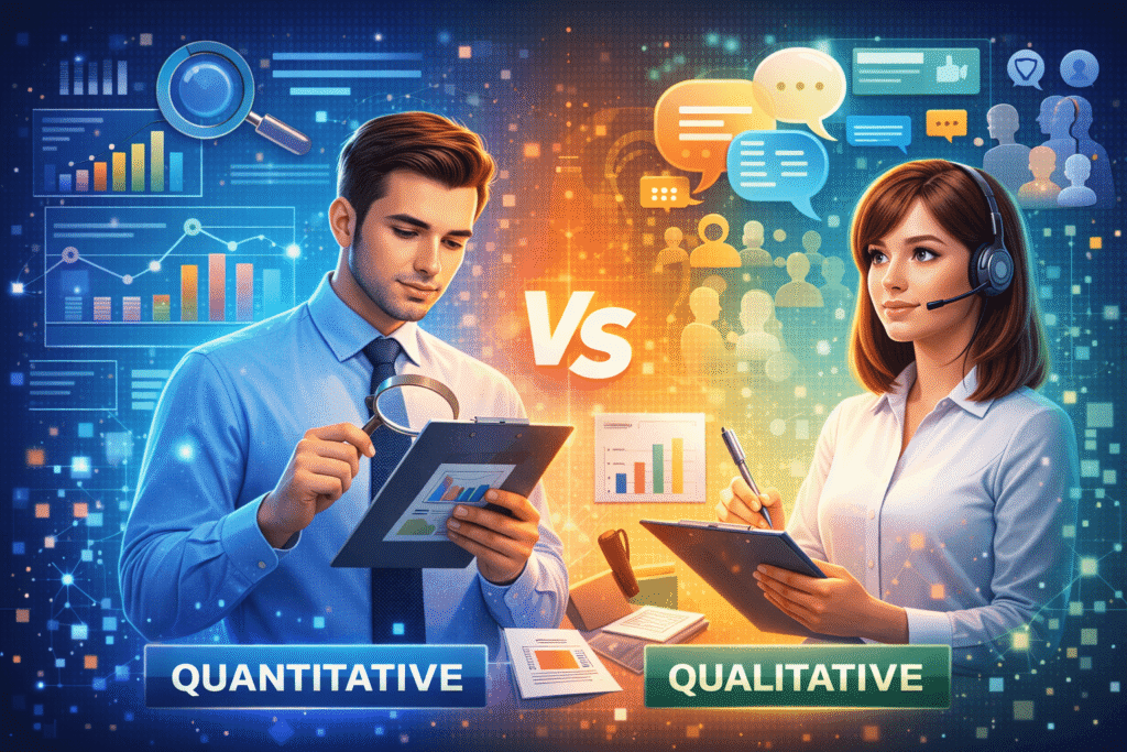 Quantitative And Qualitative Market Research Methodologies: When and How to Use Them